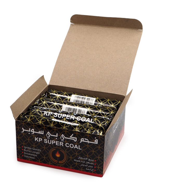 Kp Super Coal - Charcoal 33mm*80 Round PCS, Bakhoor Arang - Image 2