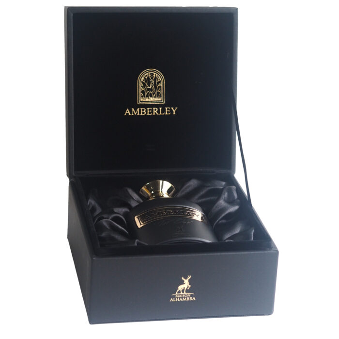 Alhambra Amberley Pur Oud Black EDP By Maison Alhambra Fragrance For Men And Women 100ML - Image 2