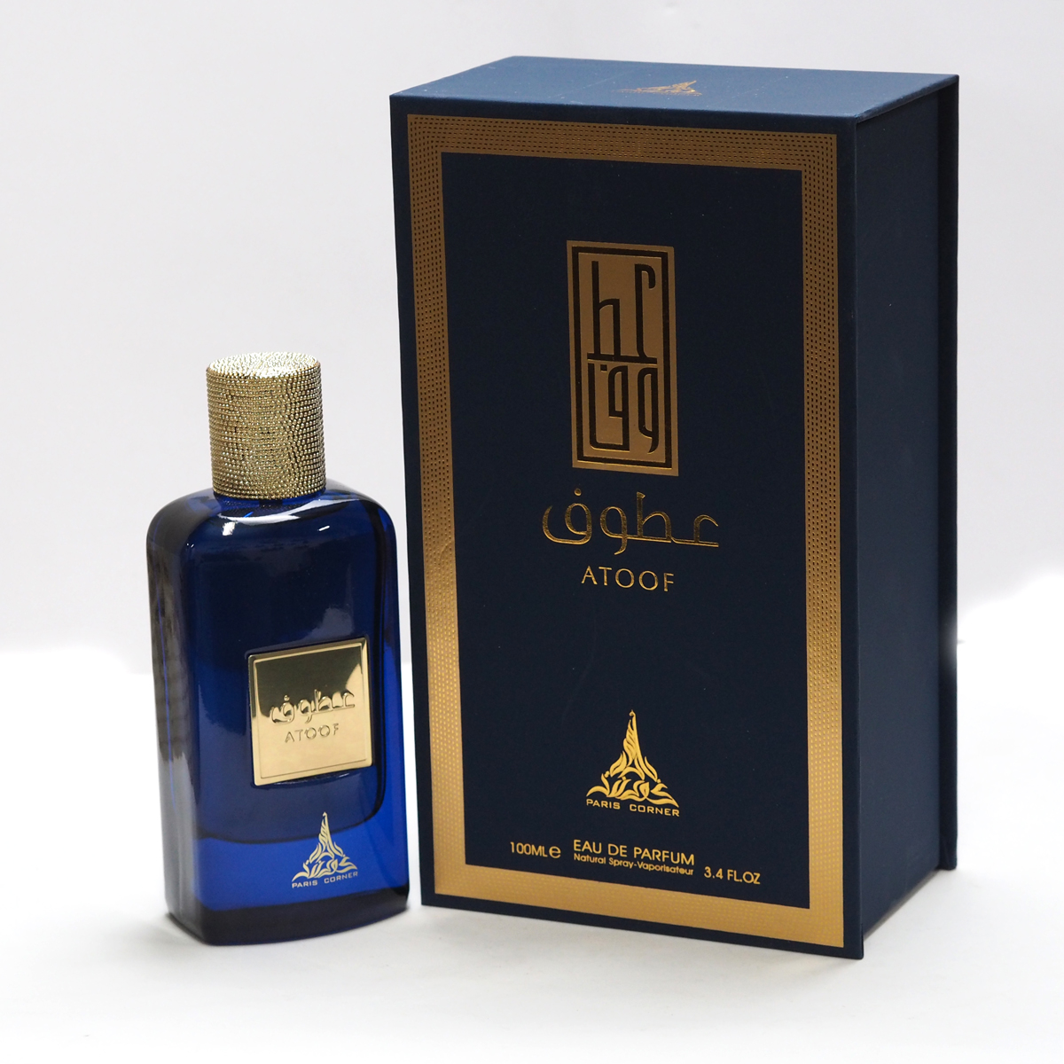 Atoof Perfume 100ml for Unisex by Paris Corner, Minyak Wangi Lelaki Perempuan Arab