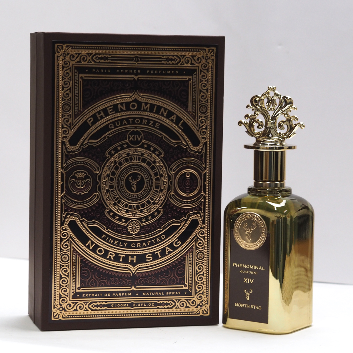 North Stag Phenominal Quatorez XIV Perfume 100ml for unisex by Paris Corner, Minyak Wangi Lelaki, Perempuan Arab