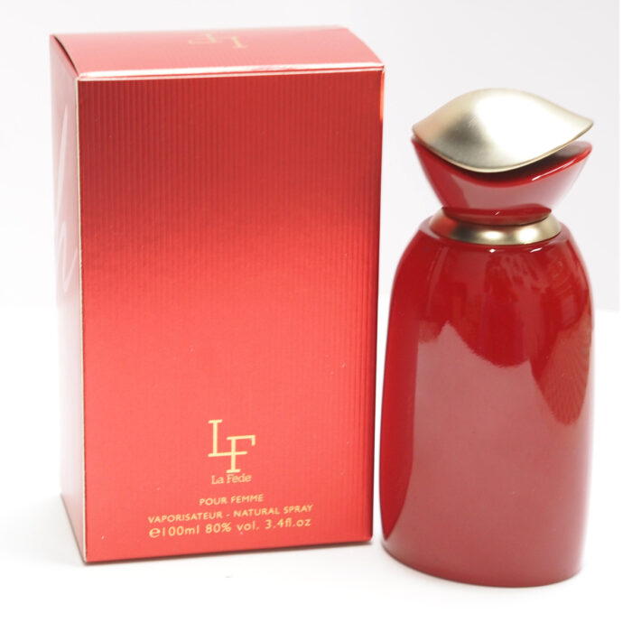 La Fede Lavish Rouge Arab Perfume for Perempuan Women 100ml by Khaldj, Minyak Wangi Arab - Image 4