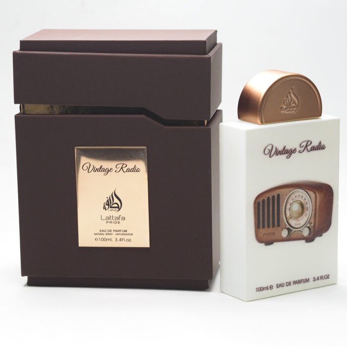 Vintage Radio Edp Perfume for Unisex 100ML by Lattafa Pride, Monyak Wangi Perempuan , Lelaki - Image 2