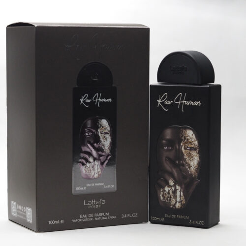 Raw Human Edp Perfume for Unisex 100ml by lattafa Pride, Minyak Wangi Arab