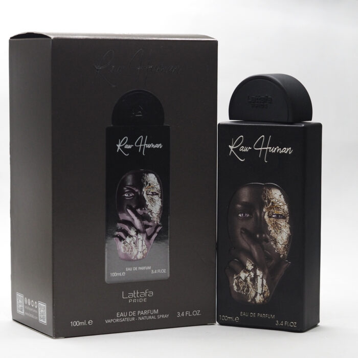 Raw Human Edp Perfume for Unisex 100ml by lattafa Pride, Minyak Wangi Arab