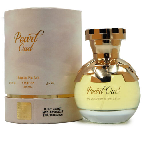 Pearl oud 75ml for Men & Women by Ahmed Perfume, Minyak Wangi Arab