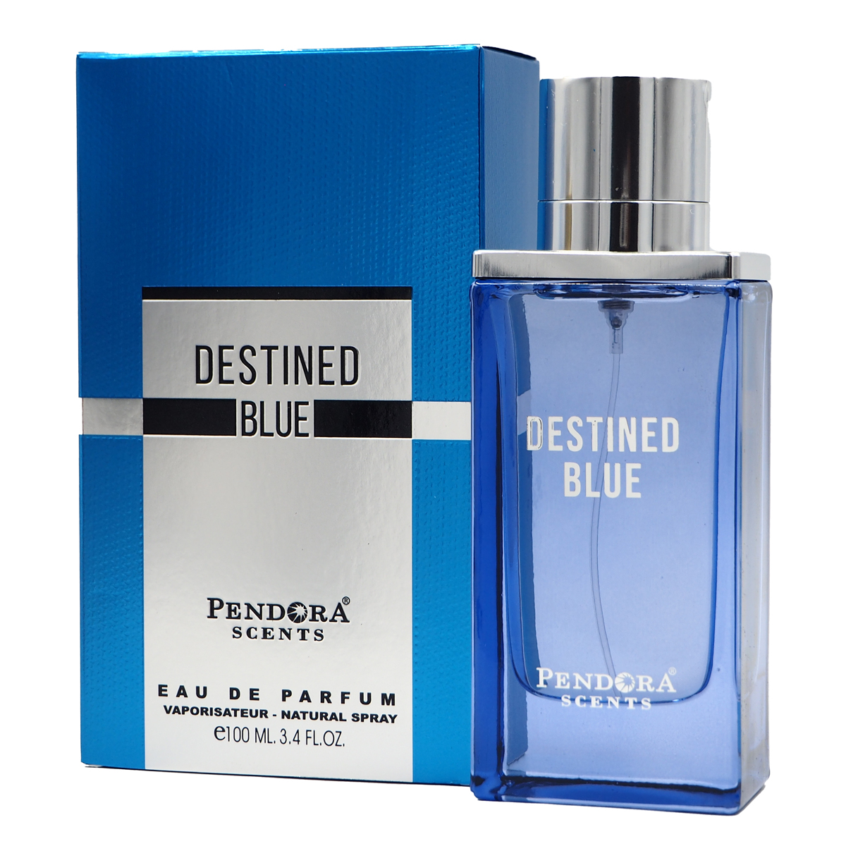 Destined Blue Perfume 100ML for Men by Pendora Scents , Minyak Wangi Arab