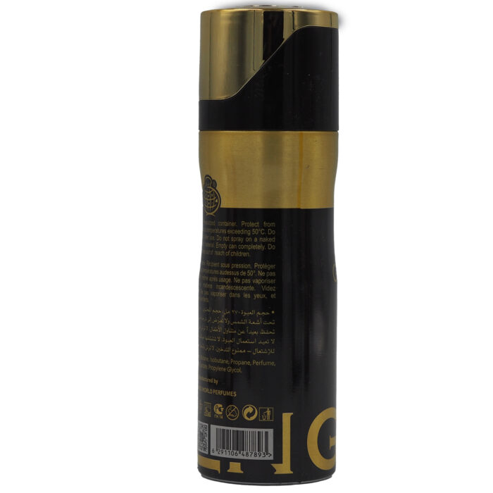 Golden Nights 200ML Perfumed Deodorant for Men by Fragrace world - Image 3