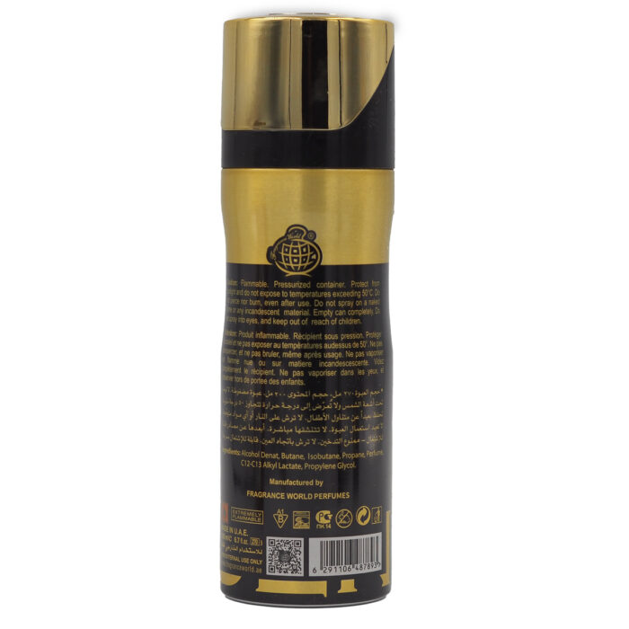 Golden Nights 200ML Perfumed Deodorant for Men by Fragrace world - Image 4