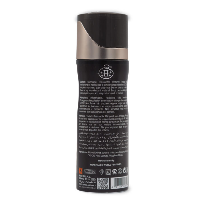 Three Dimension 200ML Perfumed Deodorant for Women by Fragrace world - Image 4