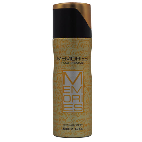 Fragrace world Memories Pour Femme 200ML Deodorant Spray