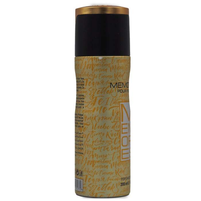 Fragrace world Memories Pour Femme 200ML Deodorant Spray - Image 3