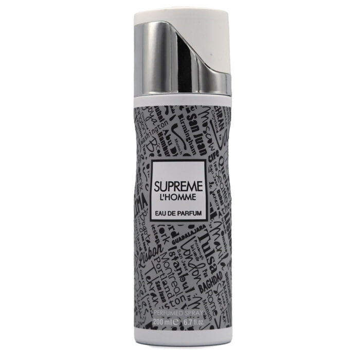 Fragrace world Supreme L'homme 200ML Deodorant Spray