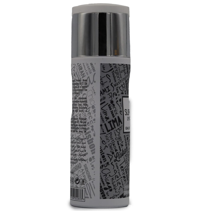 Fragrace world Supreme L'homme 200ML Deodorant Spray - Image 3