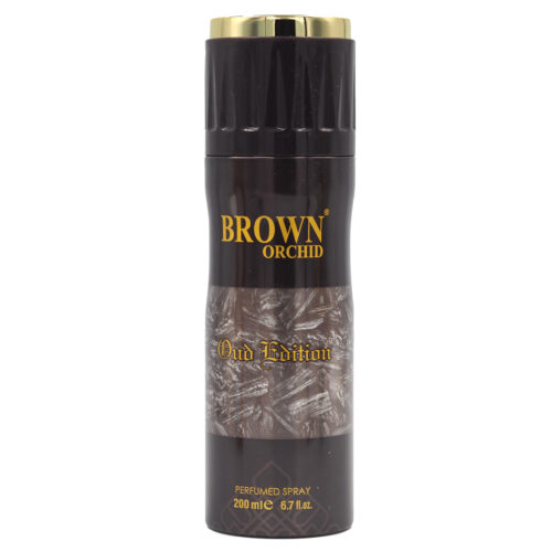 Brown Orchid 200ML Deodorant Spray for Man & Women by Fragrace World