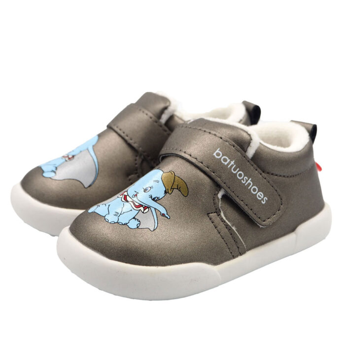 Babies Soft Shoes For Girls & Boys, Toddler Cotton Shoes Se3088, Comfortable to Walk ( gray se 3088) - Image 3