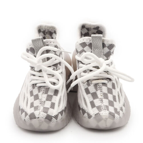 Extra Sof Sneaker Shoes for Boys & Girls, Breathable and Light for Running, Toddler Sport , Mesh Upper (WHITE 550)
