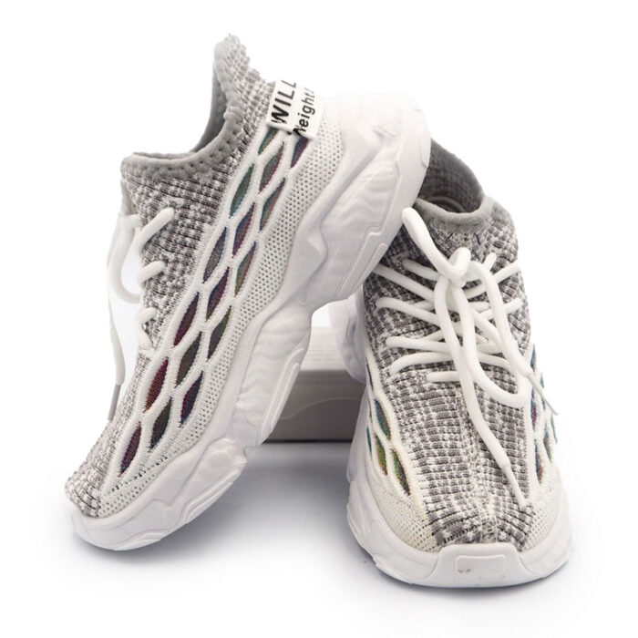 Boys & Girls Shoes for Sport, Casual Sneakers non-Slip Light Weight Breathable and Soft  (White 2021) - Image 6