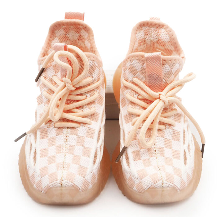 Children Sneaker Shoes Soft Rubber Outsole, Boys Girls Running Shoe Toddler ,( Pink 550) - Image 2