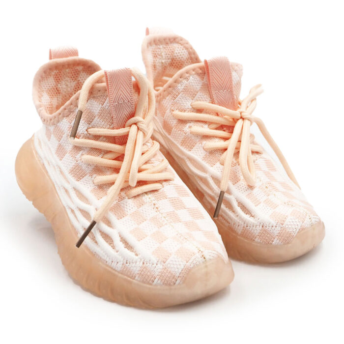 Children Sneaker Shoes Soft Rubber Outsole, Boys Girls Running Shoe Toddler ,( Pink 550) - Image 3