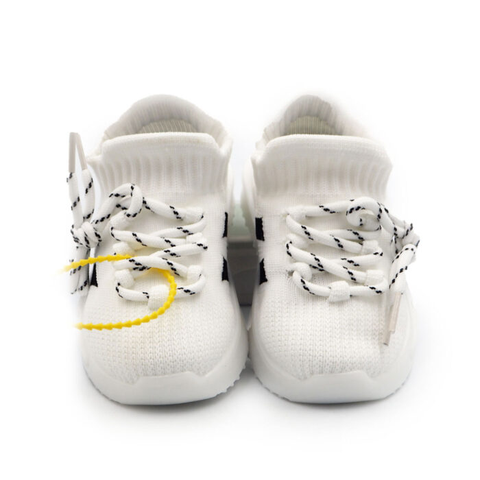 Fashionable Breathable Mesh Soft Sole Sports Shoes for Boys and Girls, (White Color  fl2022-702 ) - Image 2