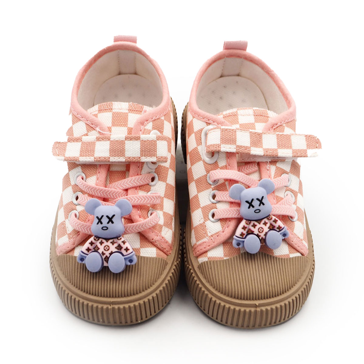 "Casual Comfortable Sneakers For Boys & Girls (Pink 9938), Lightweight Breathable Non Slip Shoes For Indoor Outdoor Walking, Spring And Autumn "
