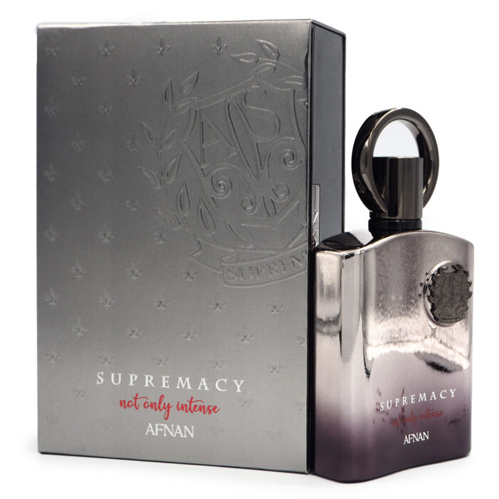 Afnan Supremacy Not Only Intense EDP Perfume 100ML for Man - Lelaki - Image 4