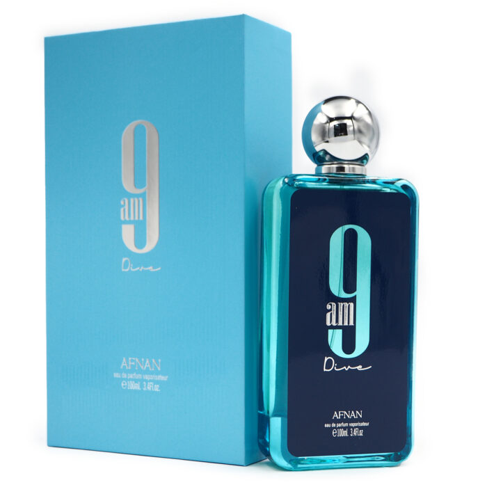 Afnan 9am Dive EDP Perfume 100ml for Man & Women - Image 2