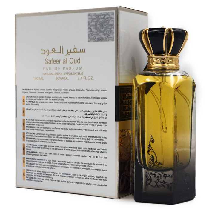 Safeer Al Oud 100ML EDP Perfume for Man by Ard Al zaafaran - Image 3
