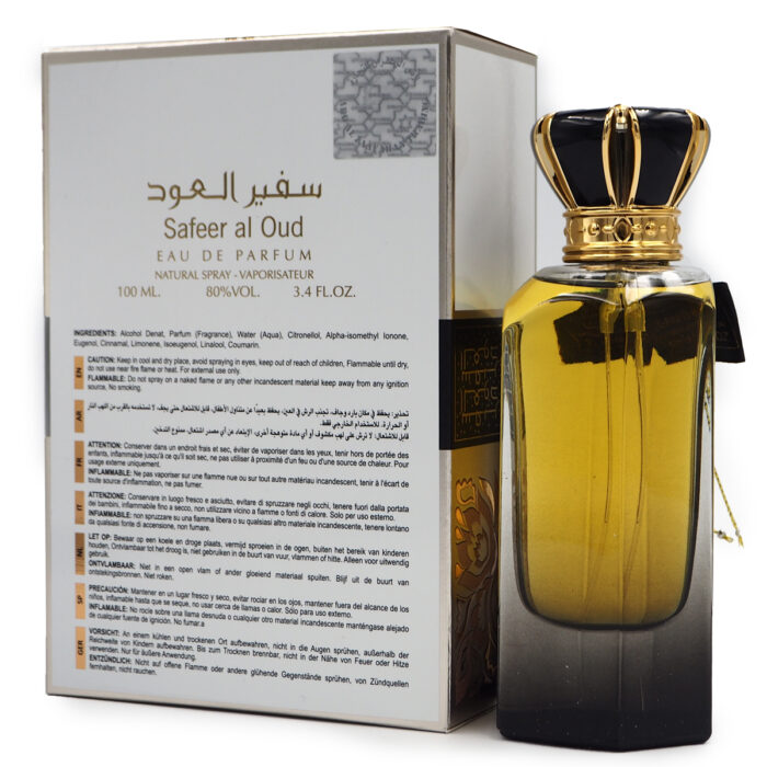 Safeer Al Oud 100ML EDP Perfume for Man by Ard Al zaafaran - Image 5