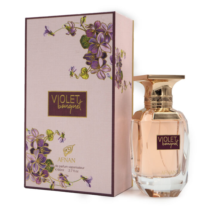 Violet Bouquet EDP Perfume 80ML by Afnan for Women - Perempuan, Minyak Wangi Arab - Image 2