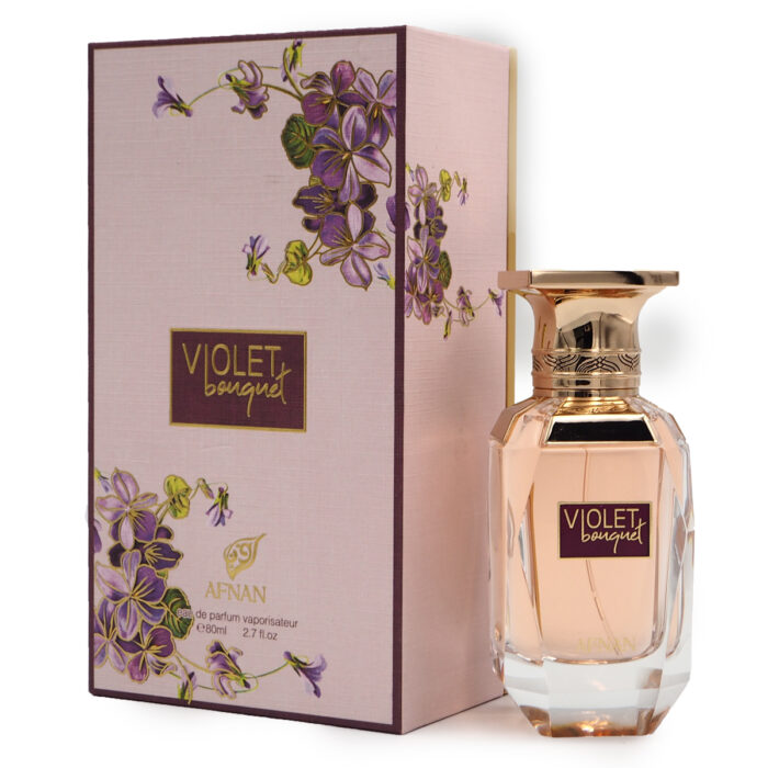 Violet Bouquet EDP Perfume 80ML by Afnan for Women - Perempuan, Minyak Wangi Arab - Image 3