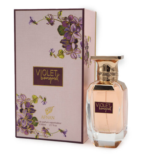 Violet Bouquet EDP Perfume 80ML by Afnan for Women - Perempuan, Minyak Wangi Arab