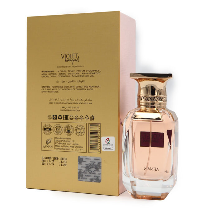 Violet Bouquet EDP Perfume 80ML by Afnan for Women - Perempuan, Minyak Wangi Arab - Image 5