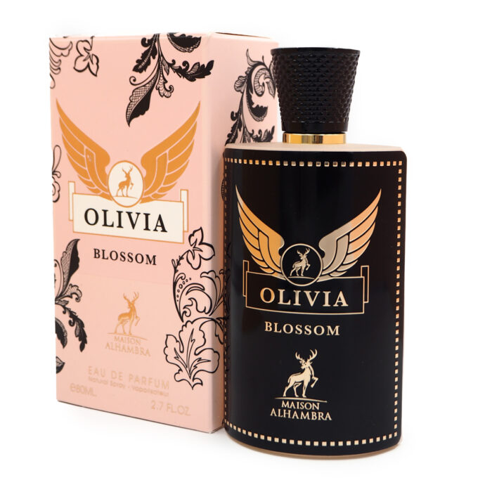 Maison Al hambra Olivia Blossom EDP Perfume 80ML for Women Perempuan - Image 2