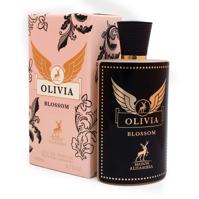 Maison Al hambra Olivia Blossom EDP Perfume 80ML for Women Perempuan - Image 3