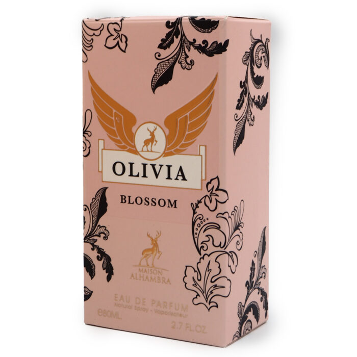 Maison Al hambra Olivia Blossom EDP Perfume 80ML for Women Perempuan - Image 6