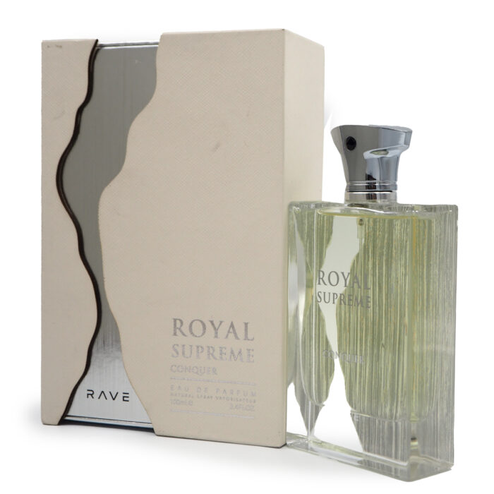 Royal Supreme Conquer EDP Perfume for Man 100ml by Rave Lattafa - Image 5