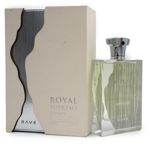 Royal Supreme Conquer EDP Perfume for Man 100ml by Rave Lattafa