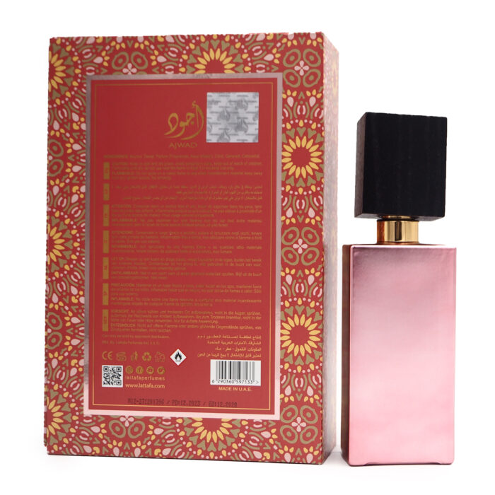 Ajwad 60ml Pink To Pink EDP Perfume for Women by Lattafa, Minyak Wangi Arab - Image 3