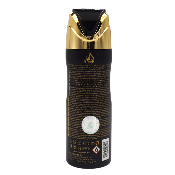 Asad Body Spray deodorant 200mly for Man by Ard Al Zaafaran - Image 3