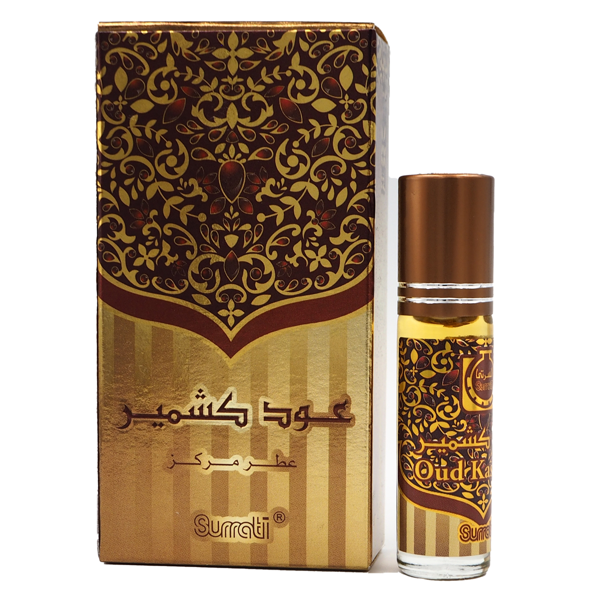 Oud Kashmir 6ML by Surrati Roll On Non Al Cohol Parfume from Arab