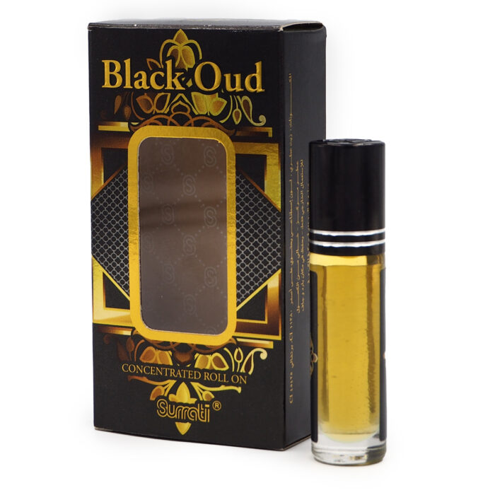Surrati Black Oud 6ml non Al Cohol Roll on Attar Parfume - Image 2