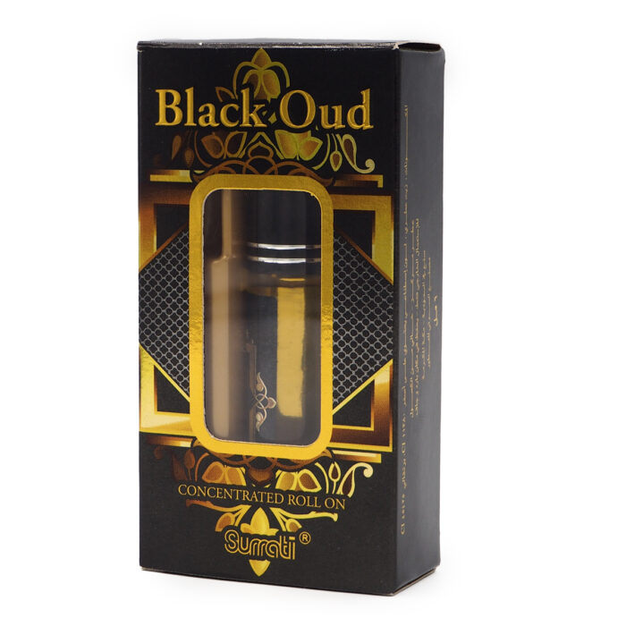 Surrati Black Oud 6ml non Al Cohol Roll on Attar Parfume - Image 4