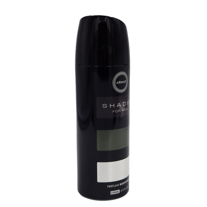 Armaf Shades Black Deodorant Body Spray For Men 200ML - Image 4