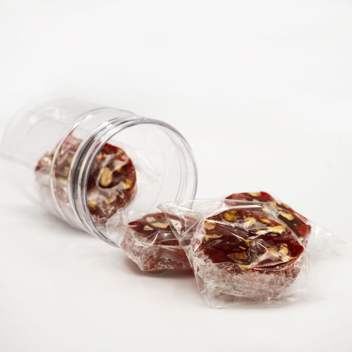 Turkish Sweets - Al Sham Malban Pomeg. Pistachio Round (Fg002780) 210g, 5 Pcs - Image 3