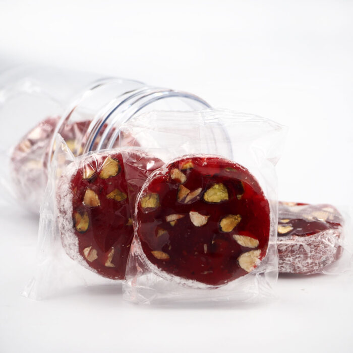 Turkish Sweets - Al Sham Malban Pomeg. Pistachio Round (Fg002780) 210g, 5 Pcs - Image 5