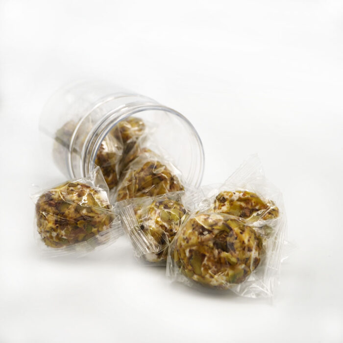 Turkish Sweets - Al Sham Manwa Salwa With Pistachio (Fg002790) , 140g, 7 Pcs - Image 3