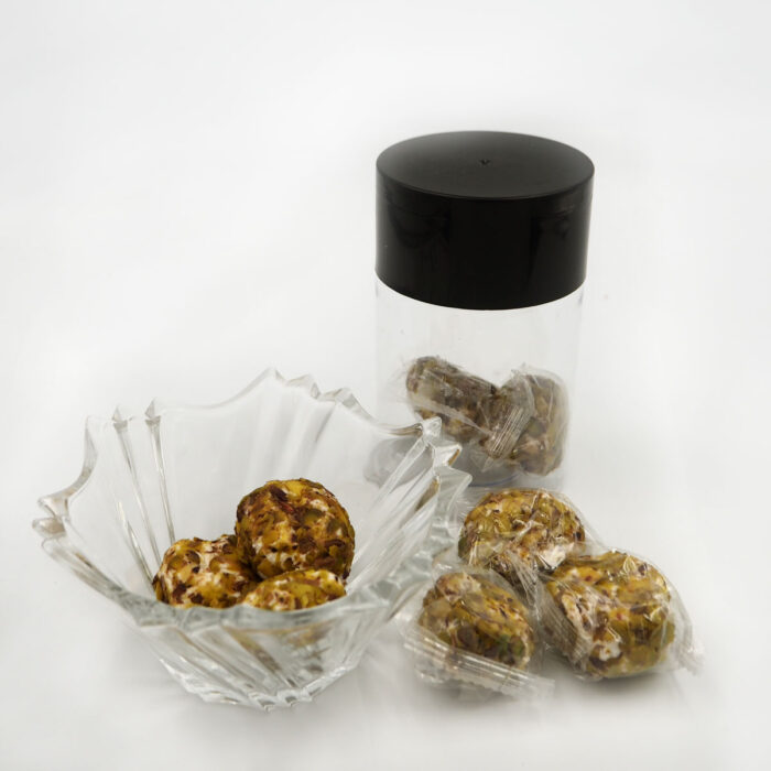 Turkish Sweets - Al Sham Manwa Salwa With Pistachio (Fg002790) , 140g, 7 Pcs - Image 4