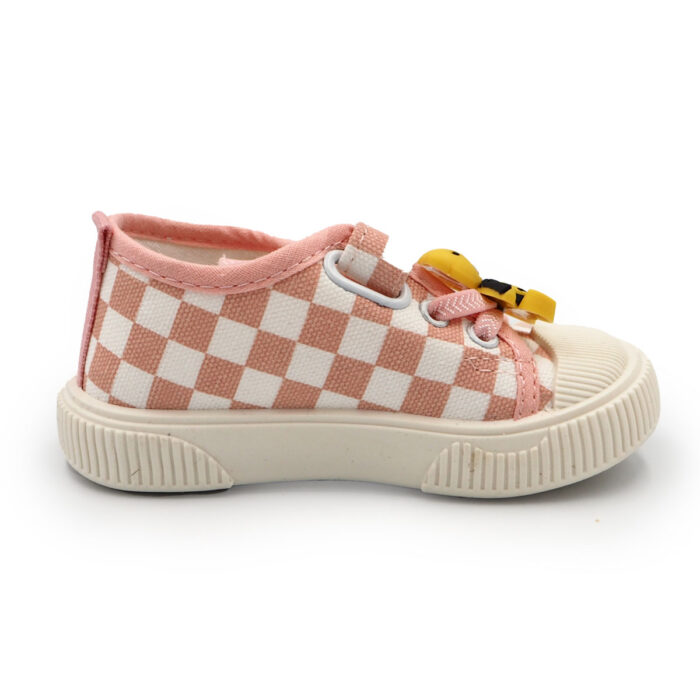 Babies, Toddlers Casual Sneakers , Lightweigh shoes for Indoor & Out door, Cute Easy to Wear (Pink - white 8823) - Image 7