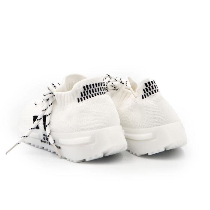 Fashionable Breathable Mesh Soft Sole Sports Shoes for Boys and Girls, (White Color  fl2022-702 ) - Image 6